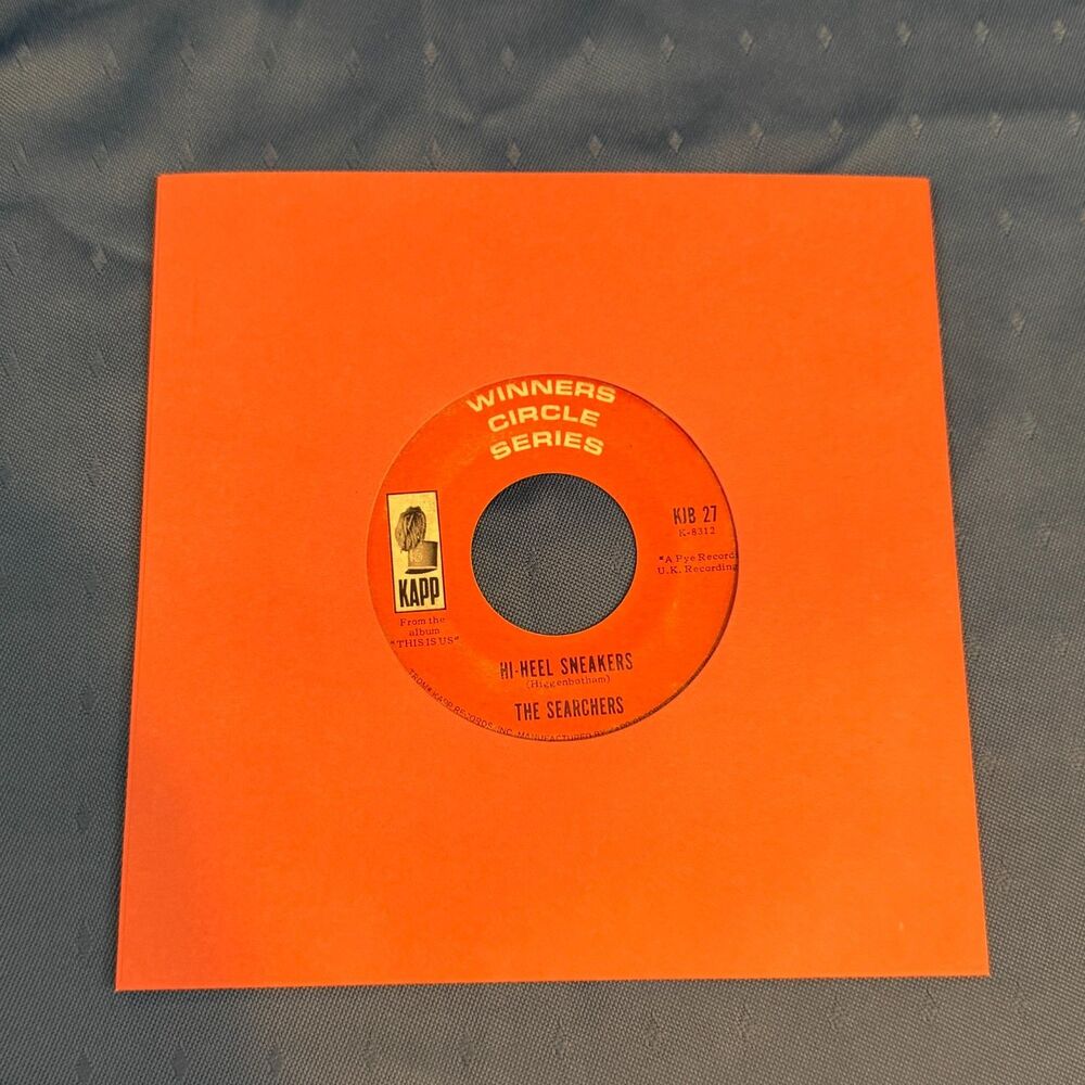 THE SEARCHERS - Love Potion Number Nine / Hi-Heel Sneakers 45rpm Kapp KJB-27 Pop